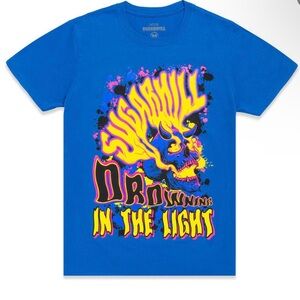 Men’s Sugarhill Drowning In The Light Blue Graphic T-Shirt